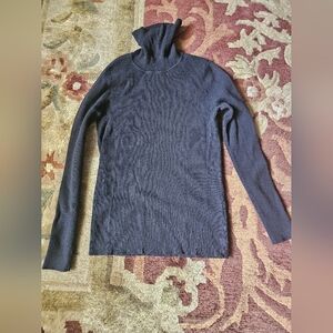 RALPH LAUREN Women's Black Turtleneck Sweater